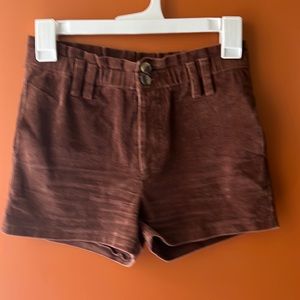 Corduroy shorts